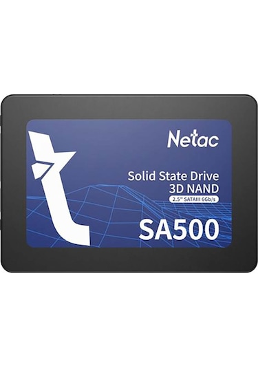 Netac SA500 256 GB SATA 3.0 2.5 SSD (520 MB Okuma / 450 MB Yazma)