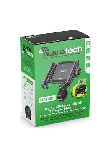 Nukrotech Mrt Road 4 Titreşim Modüllü Telefon Tutucu