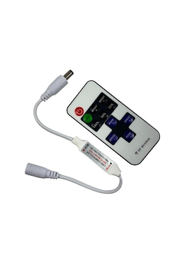 Rf Uzaktan Kumandalı Şerit Led Dimmer Led Işık Kontrolü 12v/24v 1 Adet