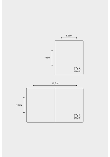 Ds Damat Kahverengi Hakiki Deri Kutulu Cüzdan 2h1119st236 Siyah