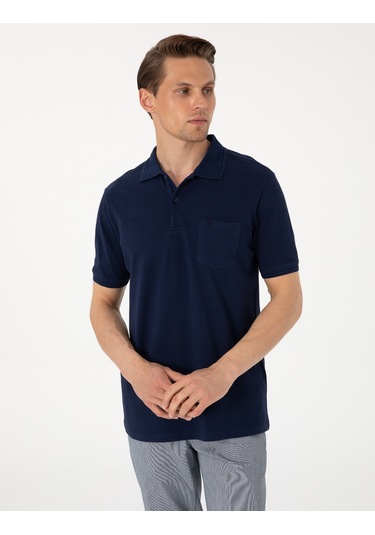 Pierre Cardin Erkek Lacivert Tişört Basic 50306552-vr033 Lacivert