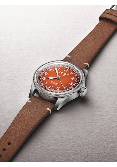 Oris Big Crown Oris X Cervo Volante 40.00 Mm Otomatik Saat 01 754 Turuncu