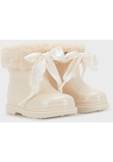 Igor Kız Çocuk Yağmur Çizmesi W10258 Ekru