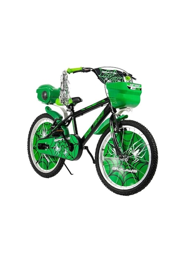 Sarissa Spinne 20 Jant 7 Ve 10 Yaş Çocuk Bisikleti Yeni Sezon Full Aksesuarlı Yeşil