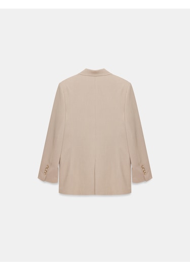 Dilvin 60799 Blazer Ceket-bej