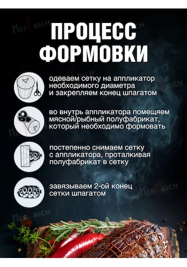 Meatrich Et Ve Balık Tütsüleme İçin Kalıp Filesi 287049537