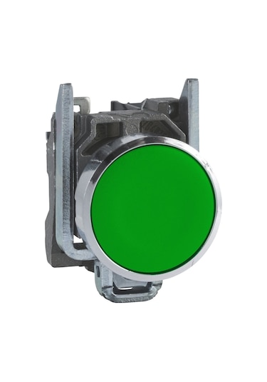 Schneider Xb4ba31 Yaylı Buton Yeşil 1na