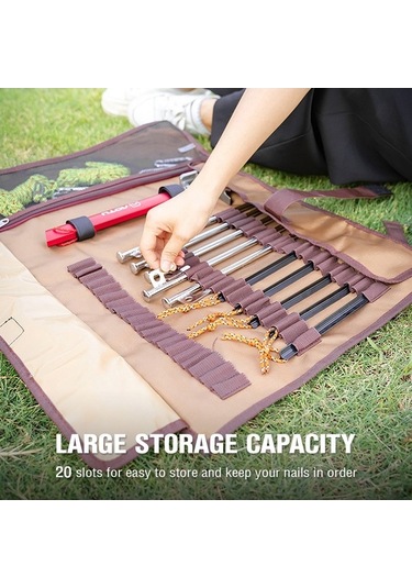 Tongxida Öxford Malzeme Portatif Kamp Aletleri Çantası - Çadır İçin Taşınabilir Saklama Çantası Farklı Renkler Çok Renkli