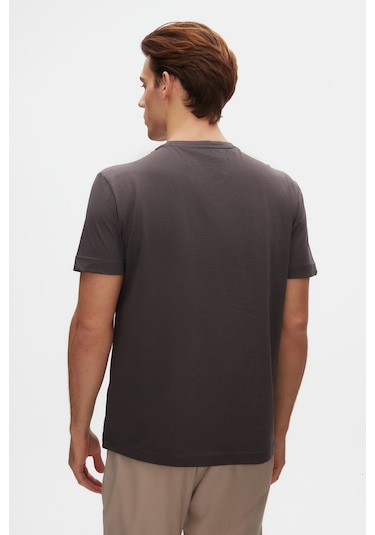 D's Damat Ds Damat Relaxed Fit Antrasit %100 Pamuk T-shirt 6hc14ort02005 Antrasit