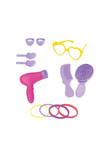 Frozen Güzellik Salonu - Güzellik Setleri - Kuaför Oyuncak Seti - Makyaj Seti 1 Adet