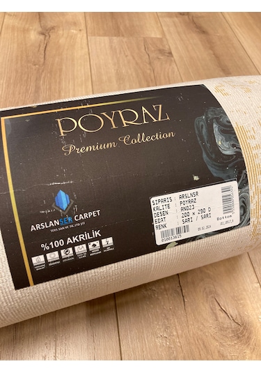 Premıum Halı %100 Akrilik Kabartmalı 200x290 Kalın Halı