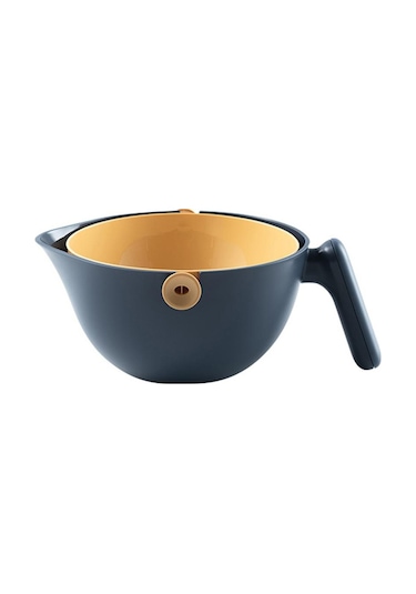 Suntek Plastik Sebze Meyve Pirinç Yıkama Drenaj Süzgeç Kevgir