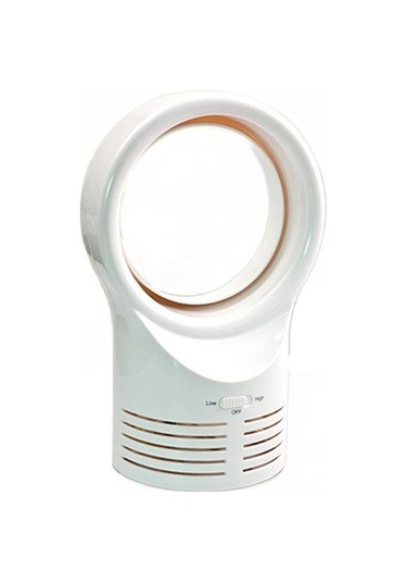 Mini Taşınabilir Masaüstü Bıçaksız Fan Sevimli Hayran Yaprak Soğutucu Soğutma Fanı Ofis Çalışması Için Fanlar 6361 Beyaz