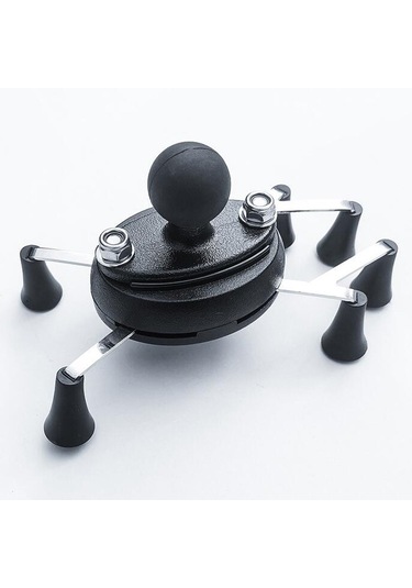 Kartal Pençeleri X-tipi Altı Pençeli Metal Cep Telefonu Geri Klip Bisiklet Motosiklet Cep Telefonu Tutucu Yeşil Yeşil