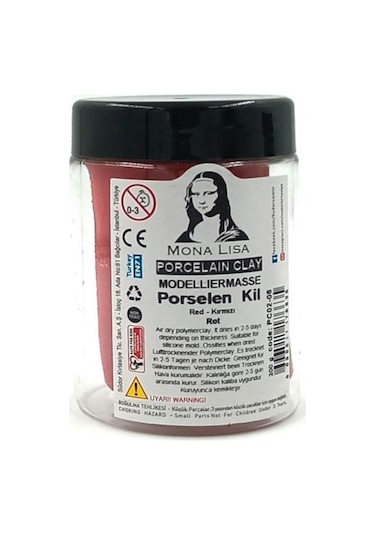 Südor Monalisa Porselen Modelleme Kili 001 200 G 1 Adet