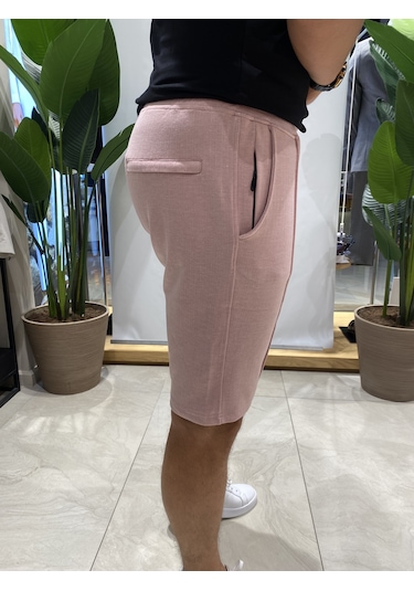 Back Eliesar Elite Pembe Erkek Şort Pembe