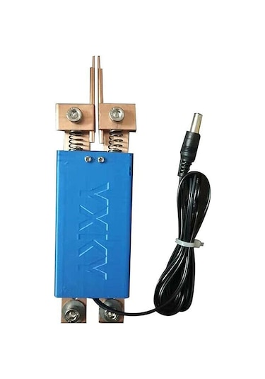 Vkemall El Tutan Otomatik Tetikli Piller Paketi İçin Metal Nokta Kaynak Kalemi Mavi