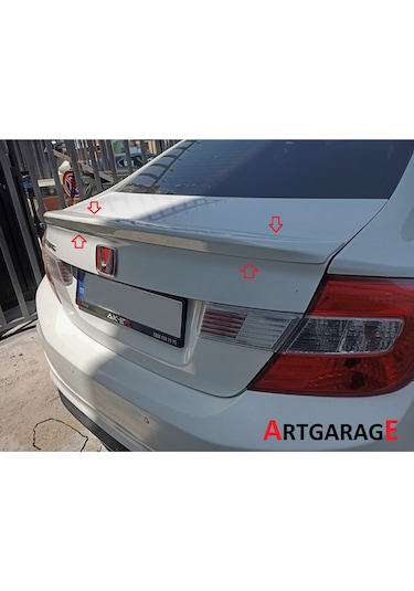 Honda Cıvıc Fb7 Boyasız Spoiler-fiberglass