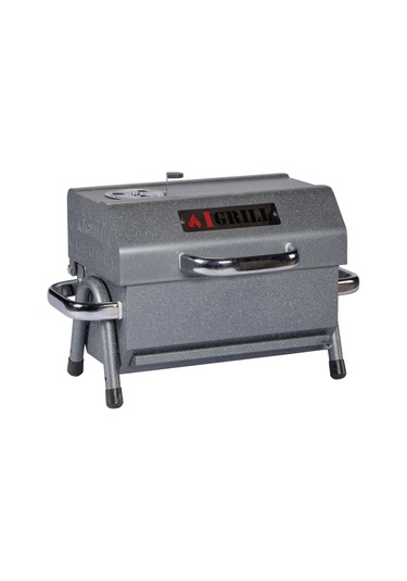 Igrıll Barbekü Cube 402 Mm Kömürlü Mangal Gri