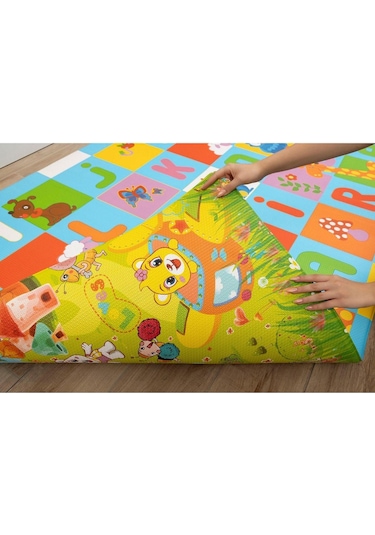 Animal Party Premium Oyun Matı / Halısı 140cm 225cm 12mm Mat 028