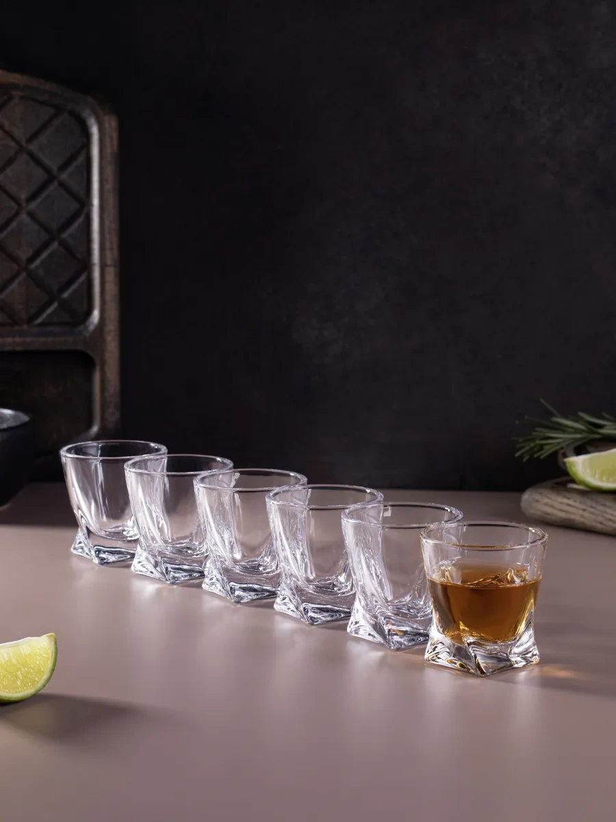 Aura Of Bohemia Votka Ve Likör İçin 6 Adet 50 Ml Bardak 313704024