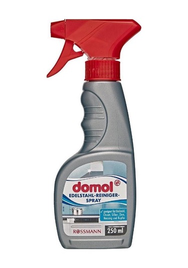 Domol Çelik ve Gümüş Yüzey Temizleyici Sprey 250 ML