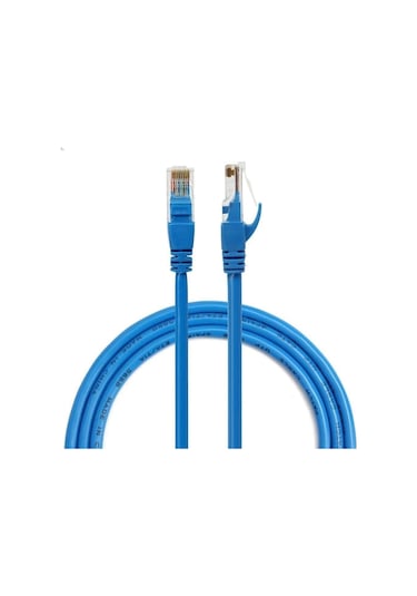 CAT 6 KABLOSU ETHERNET 15 METRE İNTERNET MODEM LAN RJ45 UÇ