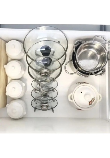 Ikea Kapaklar, Tavalar Ve Kesme Tahtaları İçin Stand 143520555 Paslanmaz Çelik