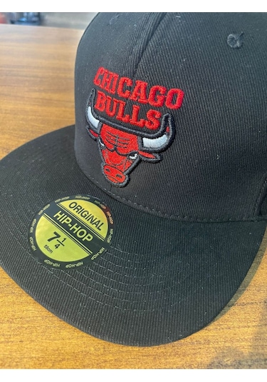 Chicago Bulls Nakışlı Hip Hop Snapback Cap Şapka