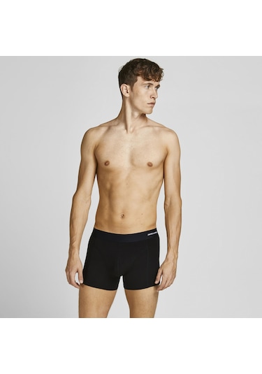 Jack & Jones 12198852 Bambu Erkek Boxer 3'lü Bordo