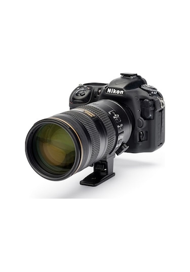 Easycover Nikon D500 Silikon Kılıf Ecnd500B (Siyah)