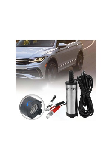 Homyl 38mm Dizel Pompa Su Yağı Yakıt Transferi Gümüş-24v