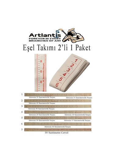 Geoderik Üçgen Cetvel 32cm Ve Pistole Cetvel Takımı Yağlı Parşömen Milaj Kağıdı Eşel Takımı Modalist Terzi Çizim Çok Renkli