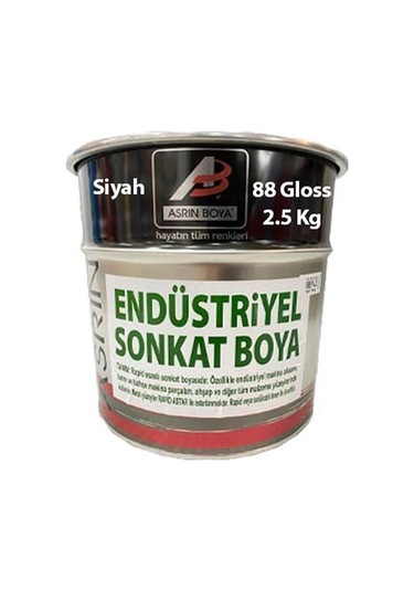 Asrın Rapid Endüstriyel Boya Siyah 2.5 Kg