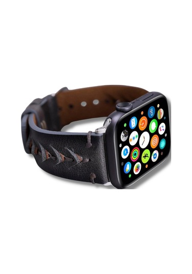 Apple Watch Uyumlu Deri Kordon 42-44-45mm Boras Vs4ef Diğer