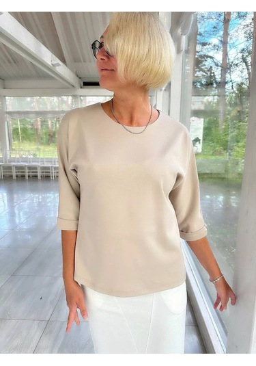 Victoria Richie İnce Oversize Büyük Beden Kazak 173946963