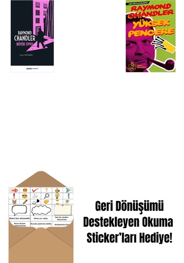Büyük Uyku + Yüksek Pencere Cep Boy + Okuma Sticker'ları