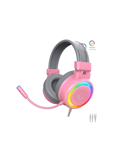 Rampage SN-R10 Alquist Mikrofonlu RGB Oyuncu Kulaklığı