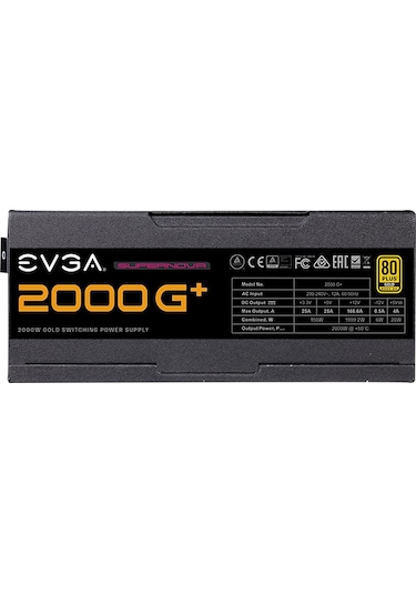 Evga Supernova G+ 2000w 80+ Gold Full Modüler 135mm Fanlı Psu
