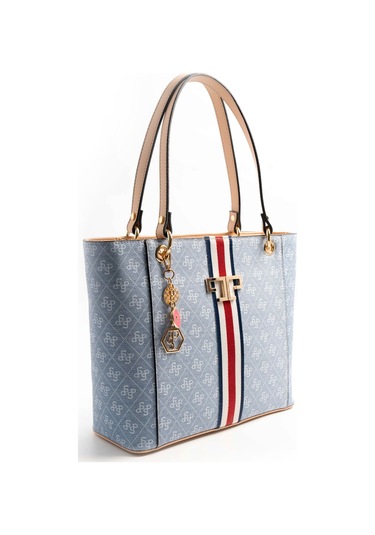 Silver Polo Kadın Omuz Çanta 1176 Mavi