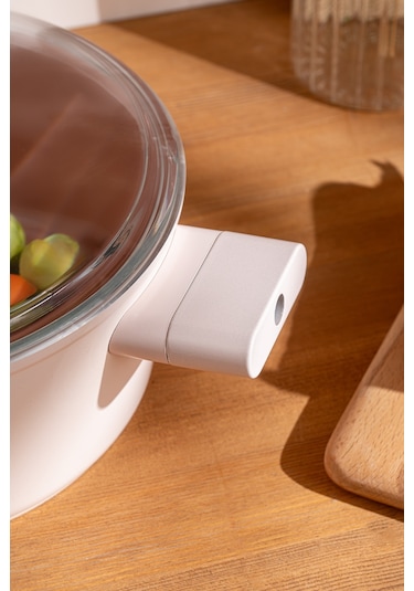 Emsan Swiss Crystal Derin Tencere Pembe 20 CM