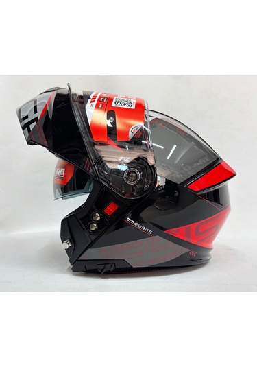 Mt Genesis Sv Atempo B15 Parlak Renk Çene Açılır Kask Iç Güneş Vi