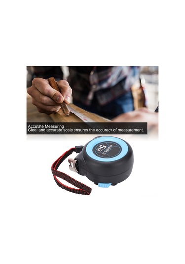 Tenfowee 5 Metre X 19 Mm Ahşapçılık Metre, Otomatik Kilitleme, Geri Çekilebilir, Keskin Ölçek, Dayanıklı Kasa, Ev & İşyeri Ölçümleri 5