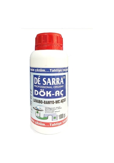 De Sarra Dök Aç Lavabo Wc Banyo Açıcı 1 KG