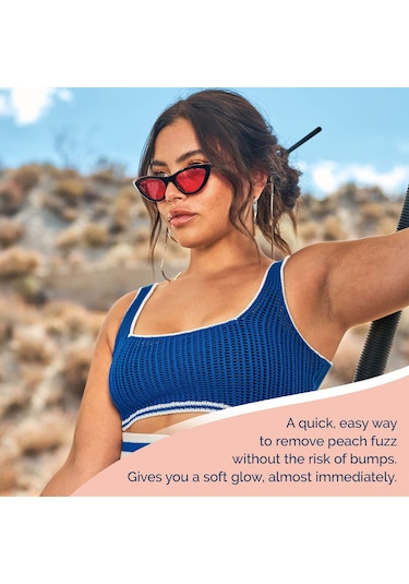 Yifomall Kadınlar İçin 18 Ayar Altın Kaplama Led Işıklı Tıraş Makinesi, Gül Kurusu Rengi, 2 Değiştirme Bıçağı, Halka Hareketli Bıyık-çene Tüy Uzaklaştırıcı Çok Renkli