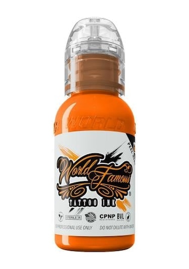 Melek Orange - World Famous Ink Dövme Boyası - 1oz/30ml