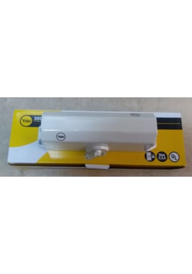 Yale 300 Kapı Hidroliği Dar Tip 2-4 Montaj Ayarlı Beyaz Hidrolik