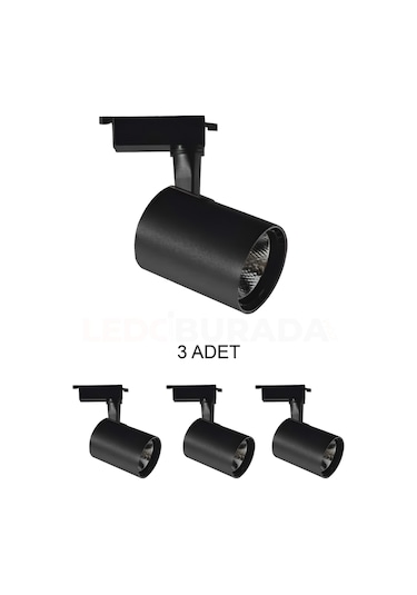 Cata Ct-5334 Babil Led Ray Armatür 30w Günışığı - 3 Lü Paket