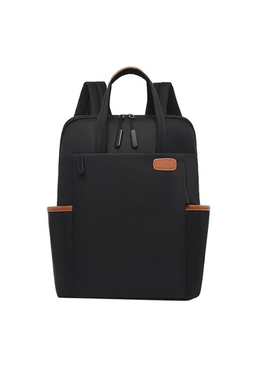 Suntek Kadın Erkek Dizüstü Sırt Çantası Şık Üniversite Siyah