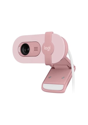 Logıtech Brıo 100 Full Hd 1080p Mikrofonlu Web Kamera Pembe 960-001623